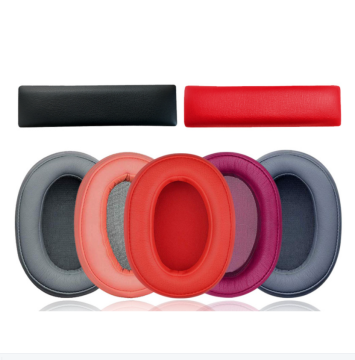 Giao hàng miễn phí: Bảng đệm băng đầu thay thế bằng da protein chất lượng cao cho tai nghe Sony WH-H900N và MDR-100ABN