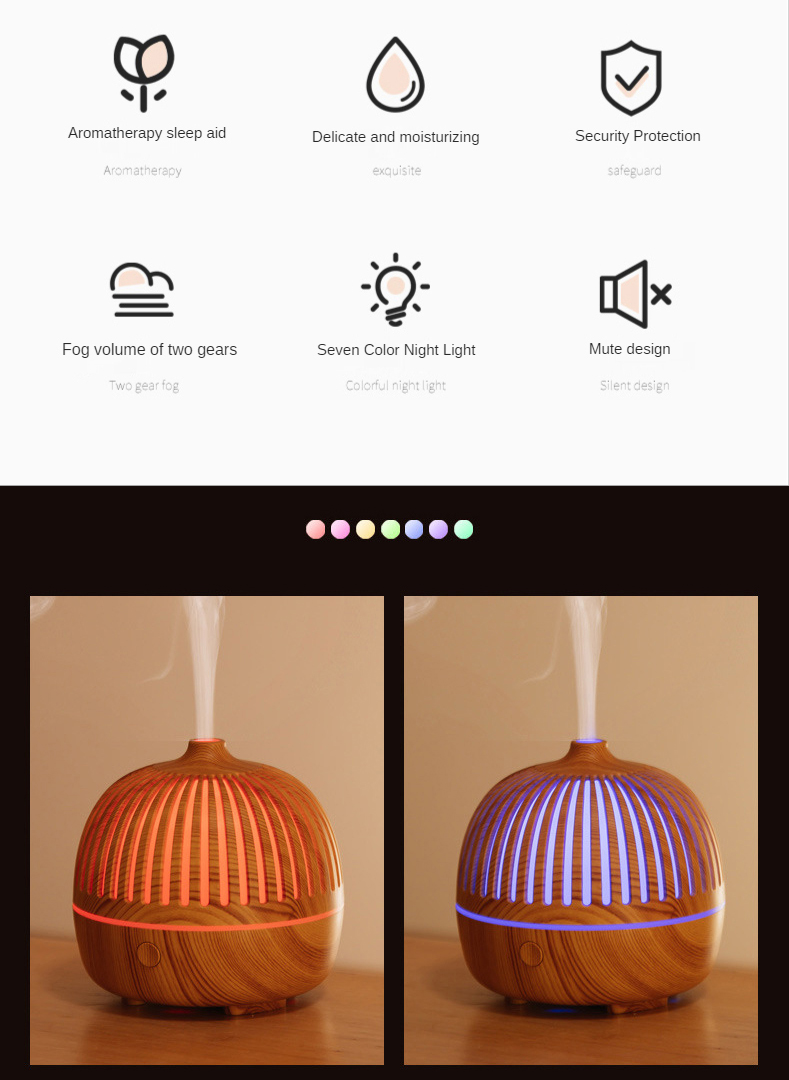 Essential Oil Diffuser Humidifier