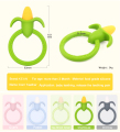 3Д кукурузы дизайн bpa бесплатно пищевой силикон ребенка жевать игрушки силикона прорезыватель