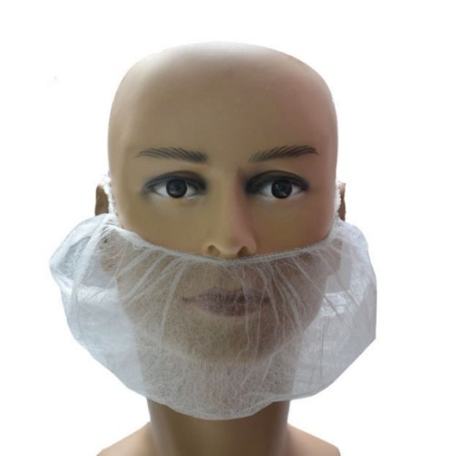 Couverture de barbe non tissée PP jetable deux boucles d&#39;oreille