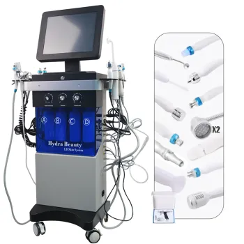 Hydro Dermabrasion Facial Machine: 14-in-1 Cleaner Microdermabrasion Care Tools for Hydra Skin Facial