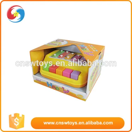 Educational electric piano toy baby small funny knock piano