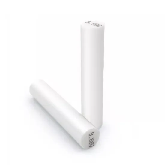 Ceramic Plug Gauge Set: 0.011-1.00 Inch Pin Gauges