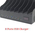 8port USB -Ladegerät für das Laden von 5 -V -Elektronik geeignet