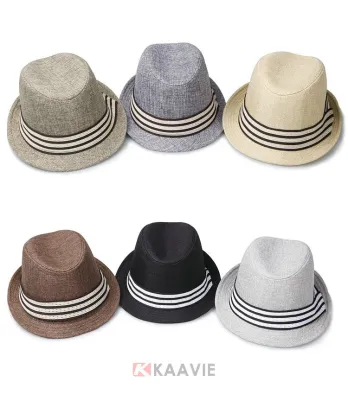 Guangzhou cheap straw fedora hats for men