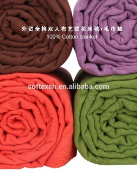 Super soft Luxury and high quality three layers heavy 100% cotton gauze towelket towel blanket