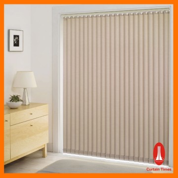Curtain times vertical Folding Blinds motorized for office deco