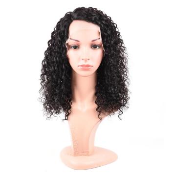 MEDIUM UNPROCESSED BRAZILIAN HAIR WAVY PART LACE WIG