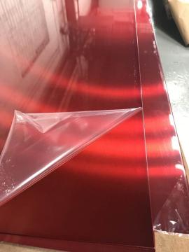 SS 304 NO.4 RED color AFP SHEETS