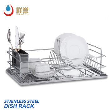 304 Stainless steel Drainer Rack dish cup home cabinet dish drying rack for kitchen