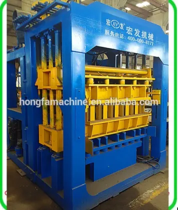 With Siemens motor qt12-15 full automatic brick making machine block making machine