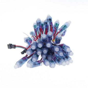 WS2811 12mm DC 12V Διάχυρωσε RGB LED Pixel Light Module IP68 Ατύρη