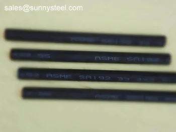 ASME SA192 Seamless Carbon Steel Boiler Tubes