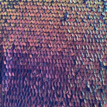 Fancy Unsmooth Mesh Sequins Spangle Fabric