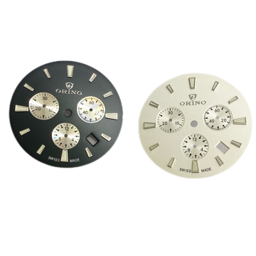 Swiss membuat dial jam tangan kronograf