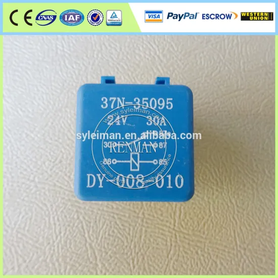 Dongfeng EQ153 truck parts 24V Five plug auto relay 37N-35095