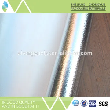 Single sides Woven fabric coated aluminum foil for Insulation