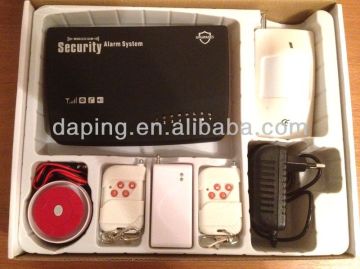 high quality gsm wireless home burglar security alarm system with russian user manual