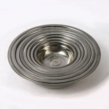 Fruit Vegetable Bowl Stainless Steel Food Bowl for Baking Egg Mixing