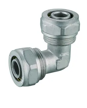 Forged Brass Elbow Compression Fitting