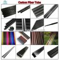 3k plain twill square carbon fiber pipe tube