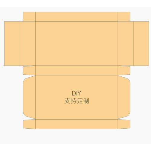 custom express packaging box with offset printing