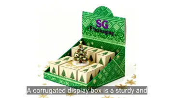 Custom Paper Counter Display Box with Printed Logo