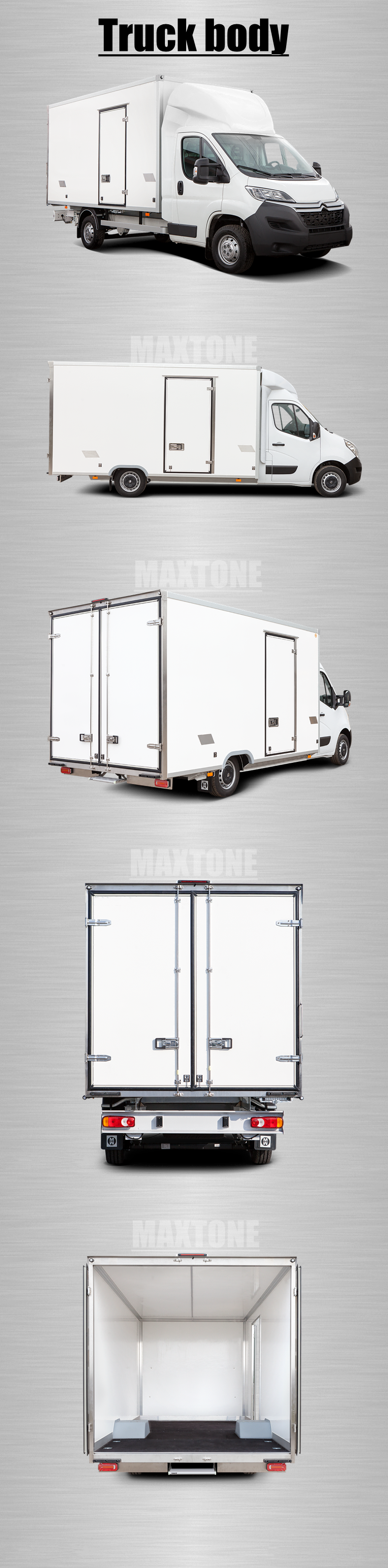 4 Mini Refrigerated Truck Box Body For Pickup 1