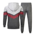 Autumn Winter Men Hoodies Set 2020 New Fashion Male Casual Solid Tracksuit Zipper Outwear 2 Pieces Hooded Jacket+Pants Sets Men