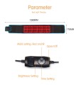 Cinturão de terapia de luz LED de perda de peso de alívio da dor