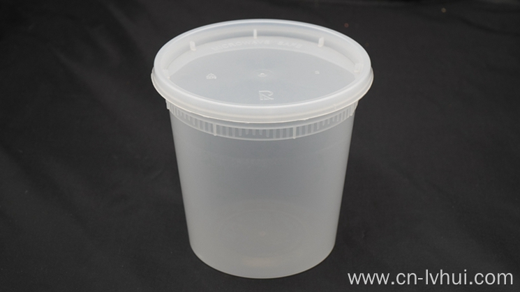 24oz Disposable Soup Bowl with Lids