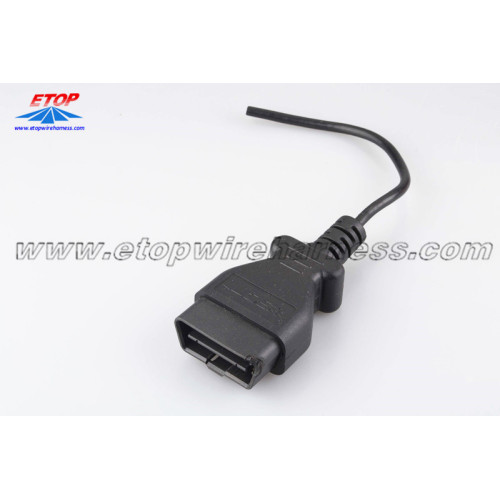 Conector fêmea do OBD de 16 PINOS