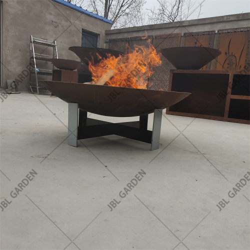 Corten Fire bowl outdoor corten steel fire pit