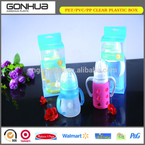 Made In China Supplier Safe Exquisite Gorgeous Super Quality Lovely Baby Care Plastic Packaging Boxes For Feeding Bottles