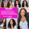 Loose Deep Wave 13x4 Spitzenfront menschliches Haar Perücken brasilianische glühlose Perücken für Frauen 13x6 HD menschliches Haar Spitze Frontalperücke vorgezogen