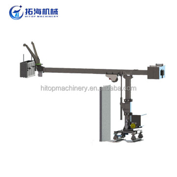 Roof Track BMU Building Maintenance System for Glass Cleaning and Facade Maintenance