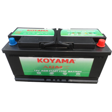 AGM Start-Stop Battery DIN105 12V 105AH Maintenance Free MF Car Battery
