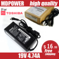 FOR TOSHIBA Satellite M211 M212 M215 M300 M301 M302 M303 M305 M305D M306 M307 laptop power supply AC adapter charger 19V 4.74A