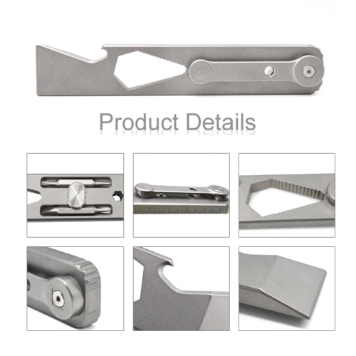 Pocket Multi Survival Titanium PRY PRY BAR