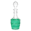 Crystal Whiskey Decanter Clear Glass Decanter Set