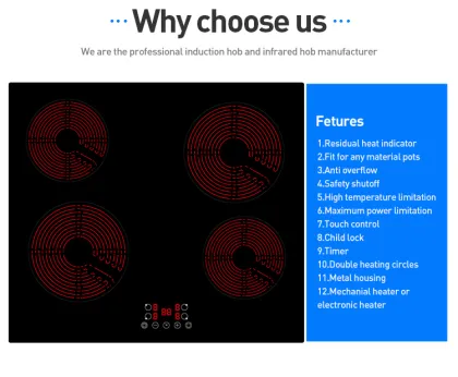 Smart Induction Cooktop with Child Lock