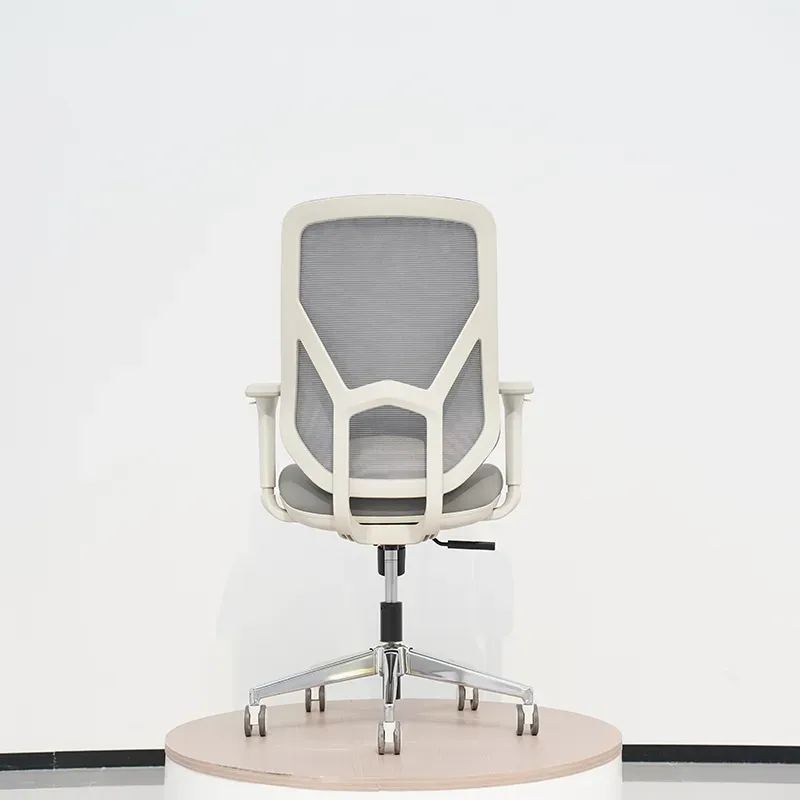 Heavy Duty Grey Mesh Office Chair