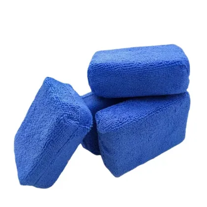 Car Shield Microfiber Sponge Applicators for Coating Application