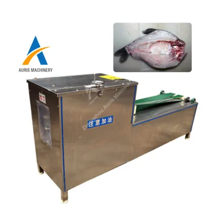 Automated Fish Processing Machine: Cutting, Scaling, and Cleaning for Commercial Fisheries