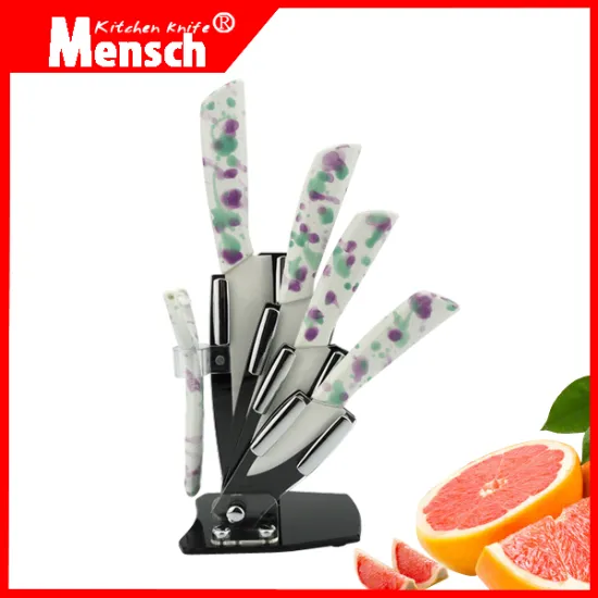 Beautiful China style ceramic knife set in hot selling