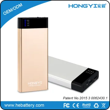 portable cell phone charger power bank 20000 mah mobile power bank HE-738L[HONGYI]