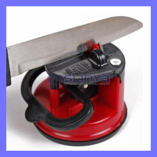 Knife Sharpner with Suction Pad Korea Portalbe Mini Kitchen