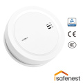 Wireless network interconnected smoke detector smoke alarm