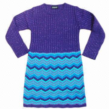 Junior Girls' Knitted Dress