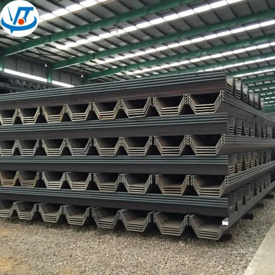 JIS Standard Z-Shape Low Carbon Sheet Pile